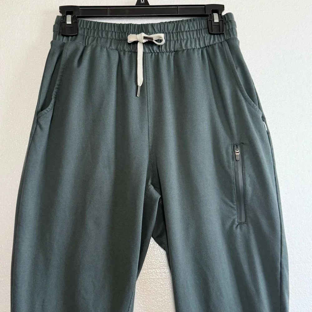 Feat Pull On Jogger Pants Women Size S Workout Dark Green Casual Comfy - Picture 4 of 11